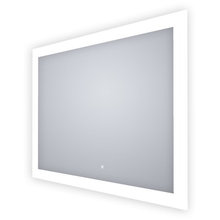 Electric Mirror Keen 54" W x 42" H Rectangular Frameless Bathroom Wall Mirror with Light N/A