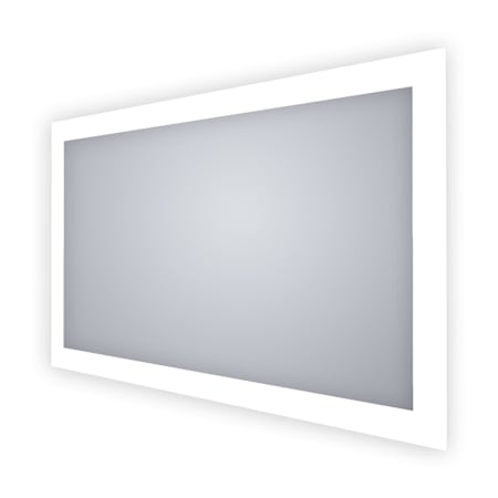 Electric Mirror Silhouette 60" W x 42" H Rectangular Frameless Bathroom Wall Mirror with Light N/A