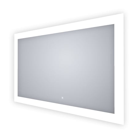 Electric Mirror Keen 60" W x 36" H Rectangular Frameless Bathroom Wall Mirror with Light N/A