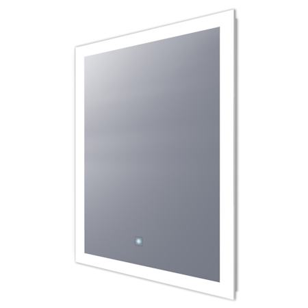 Electric Mirror Silhouette with Keen 66" W x 42" H Rectangular Frameless Bathroom Wall Mirror with Light N/A