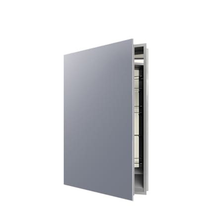 Electric Mirror Simplicity 23-1/4" x 40" Lighted Frameless Single Door Medicine Cabinet N/A
