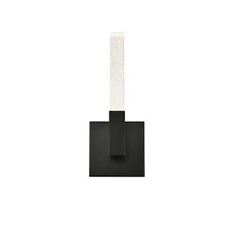 Elegant Lighting Noemi 15" Tall LED Wall Sconce Black
