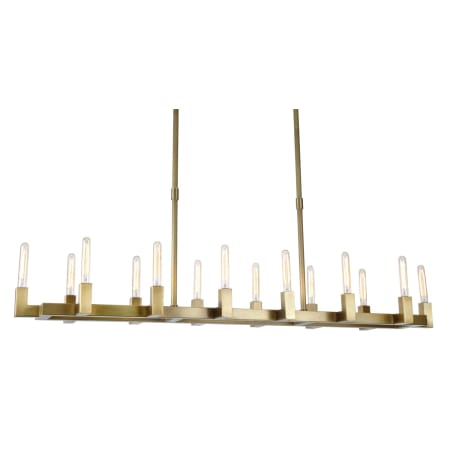 Elegant Lighting-1525G66-Crop of Burnished Brass