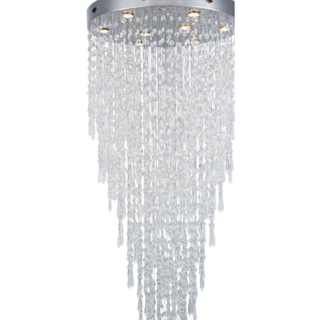 Elegant Lighting-3003D28/RC-Close-up of Chrome with Clear Crystals
