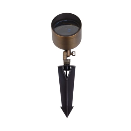 Elegant Lighting Single Aera 5" Wide 12V Spot Light Antique Brass