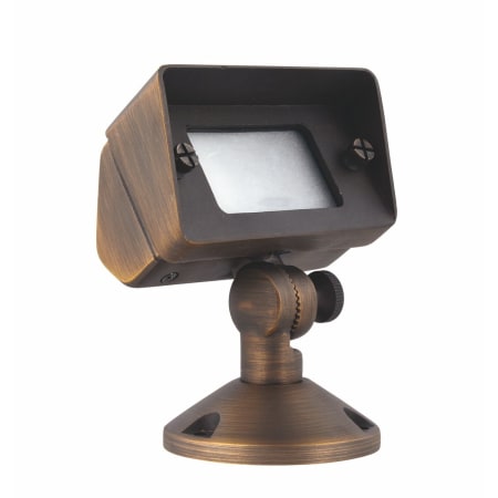 Elegant Lighting Aera Single Light 2" Wide Adjustable Landscape Spotlight Antique Brass