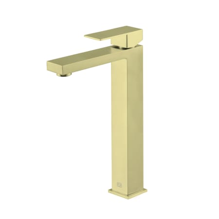 Elegant Lighting Jakob 1.5 GPM Vessel Single Hole Bathroom Faucet Brushed Gold