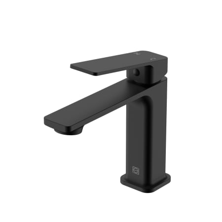 Elegant Lighting Lena 1.5 GPM Single Hole Bathroom Faucet Matte Black