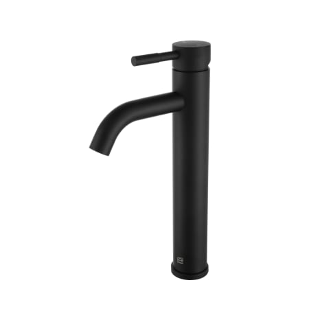 Elegant Lighting Victor 1.5 GPM Vessel Single Hole Bathroom Faucet Matte Black