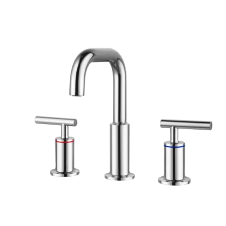 Elegant Lighting Tobias 1.5 GPM Widespread Bathroom Faucet Chrome