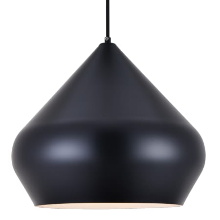 Elegant Lighting Axiom 14" Wide Pendant Black