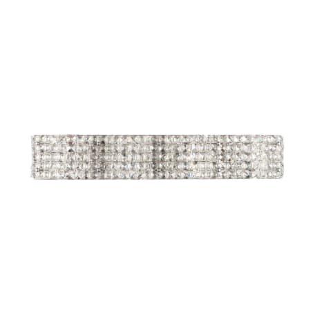 Elegant Lighting Ollie 4 Light 27" Wide Bathroom Vanity Light with Clear Royal Cut Crystals Chrome