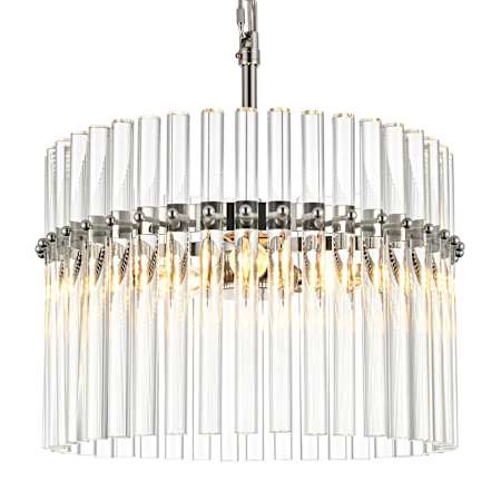 Elegant Lighting Paulina 3 Light 16" Wide Pendant Polished Nickel