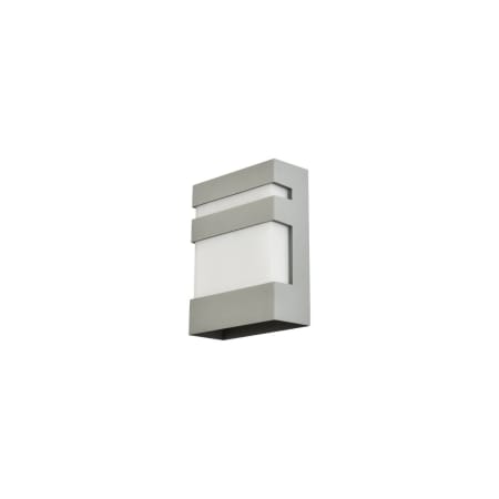 Elegant Lighting Raine 8" Tall LED Outdoor Wall Sconce Silver