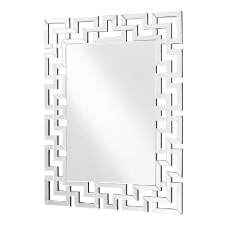 Elegant Lighting Modern 37-1/2" W x 47-1/2" H Rectangular Framed Accent Mirror Clear