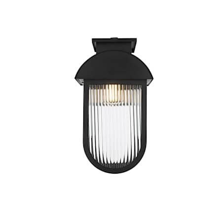 Elegant Lighting Albert 19" Tall Outdoor Wall Sconce Black