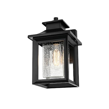 Elegant Lighting Judson 12" Tall Outdoor Wall Sconce Black