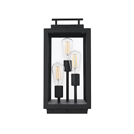 Elegant Lighting Single Valentin 110V 18" Tall Bollard Path Light Black