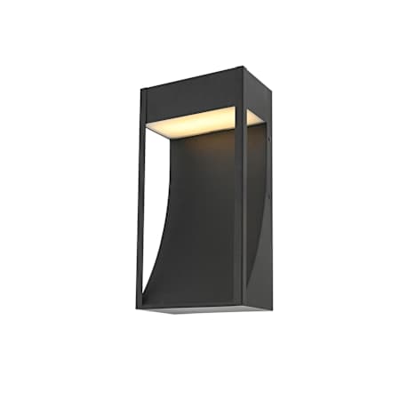 Elegant Lighting Adriel 15" Tall Outdoor Wall Sconce Black
