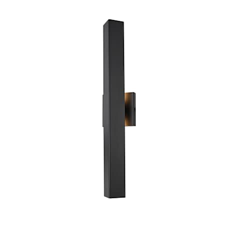 Elegant Lighting Troy 24" Tall Outdoor Wall Sconce Black