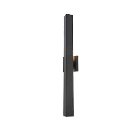 Elegant Lighting Troy 30" Tall Outdoor Wall Sconce Black