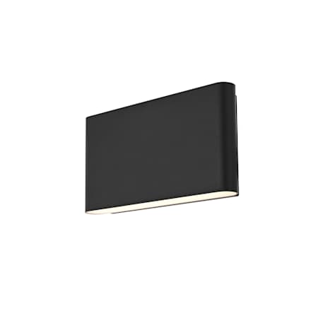 Elegant Lighting Corbin 5" Tall Outdoor Wall Sconce Black