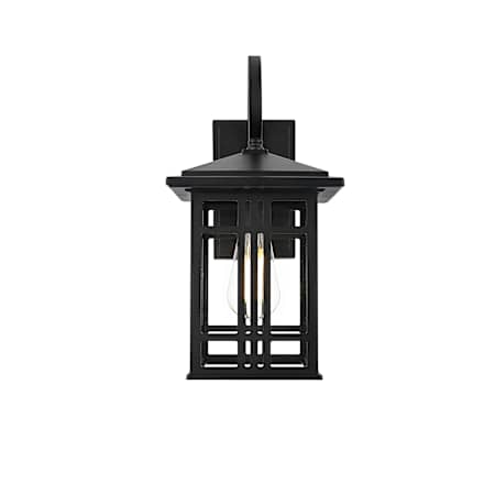 Elegant Lighting Harley 15" Tall Outdoor Wall Sconce Black