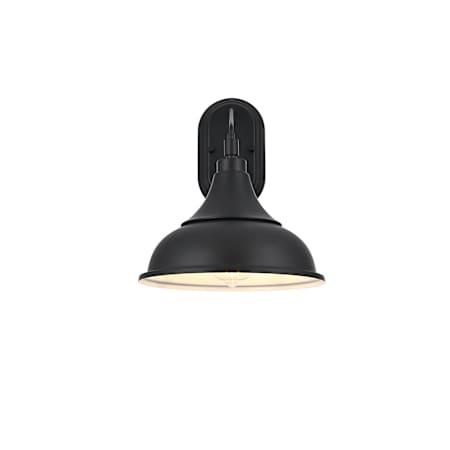 Elegant Lighting Elian 14" Tall Outdoor Wall Sconce Black