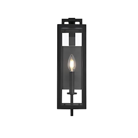Elegant Lighting Jairo 17" Tall Outdoor Wall Sconce Black
