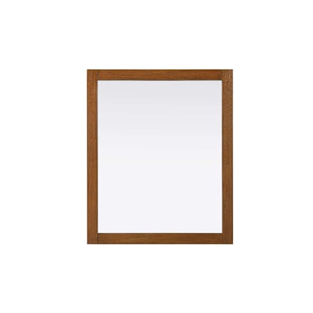 Elegant Lighting Norah 30"W x 36"H Rectangular Flat Medium Density Fiberboard (MDF) Framed Accent Mirror Brandy Walnut
