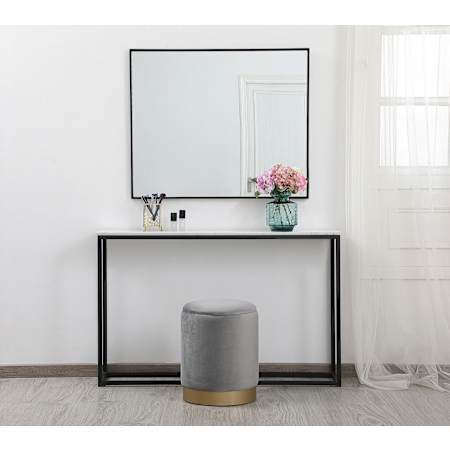 OT1015 storage ottoman in Grey