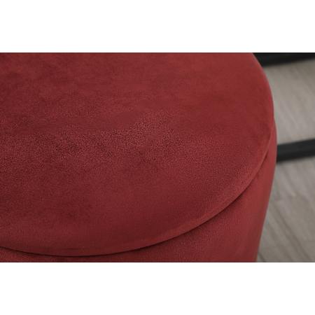 OT1015 storage ottoman in Red
