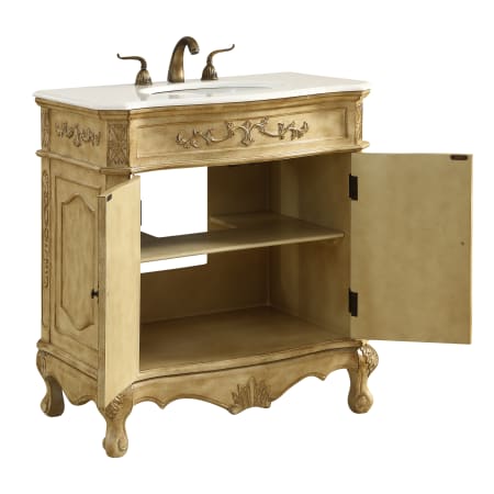 Elegant Decor VF10132AB Vanity - Alternate View