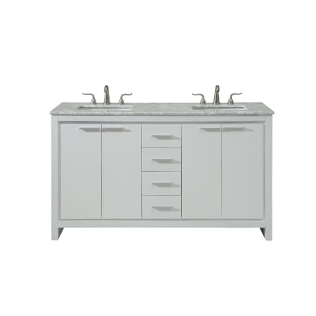 Elegant Decor VF12860DWH Vanity - Alternate View