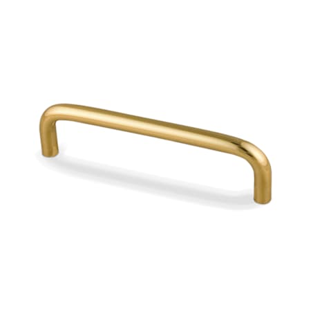 Elements Torino 4 Inch Center to Center Wire Cabinet Pull Polished Brass