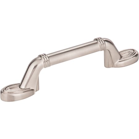 Elements Vienna 3" Center to Center Stately Traditional Tuscan Cabinet Handle / Drawer Pull Satin Nickel