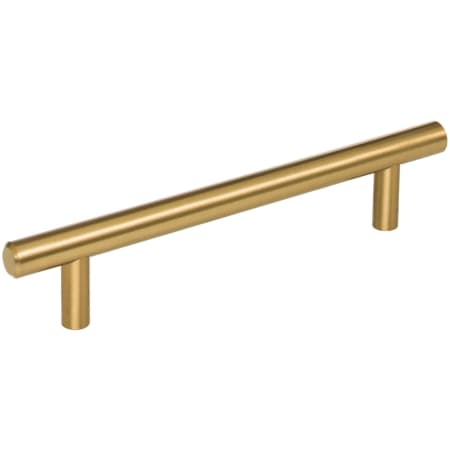 Elements Naples Short 5-1/16" (128 MM) Center to Center Solid Steel Bar Style Cabinet Handle / Drawer Pull - 6-7/8" Long Satin Bronze