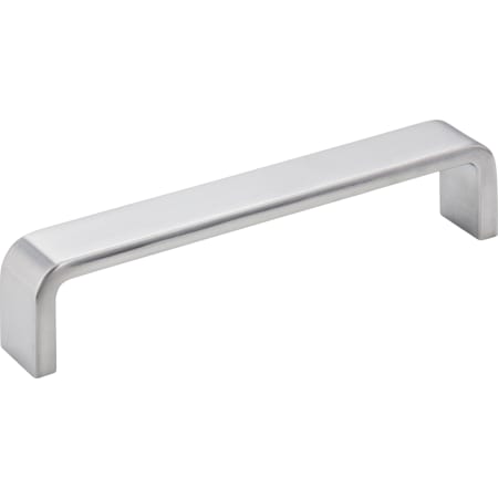 Elements Asher 5-1/16" (128mm) Center to Center Radius Curved Strap Cabinet Handle / Drawer Pull Brushed Chrome