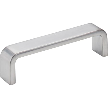 Elements Asher 3-3/4" (96mm) Center to Center Radius Flat Cabinet Handle / Drawer Pull Brushed Chrome