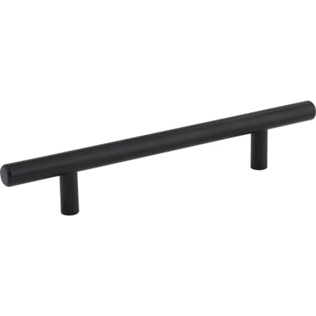 Elements Naples Long 5-1/16" (128 mm) Center to Center Hollow Stainless Steel Bar Style Cabinet Handle / Drawer Pull - 8-1/16" Overall Length Matte Black