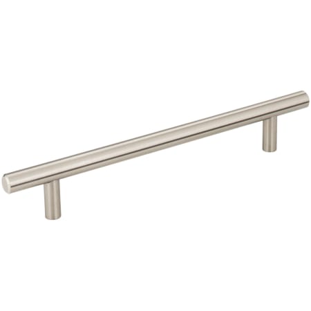 Elements Naples Pack of (10)  6-5/16" (160 mm) Center to Center Solid Steel Bar Style Cabinet Handle / Drawer Pull with Mounting Hardware Satin Nickel