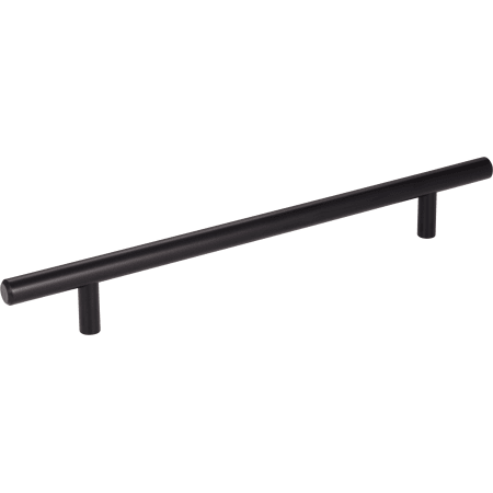 Elements Naples 7-9/16" (192mm) Center to Center Solid Steel Cabinet Bar Handle / Drawer Bar Pull with Mounting Hardware Matte Black