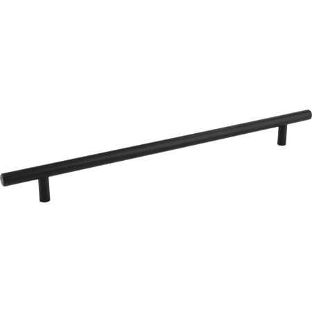 Elements Naples 11-5/16" (288 mm) Center to Center Hollow Stainless Steel Cabinet Bar Handle / Drawer Bar Pull with Mounting Hardware Matte Black