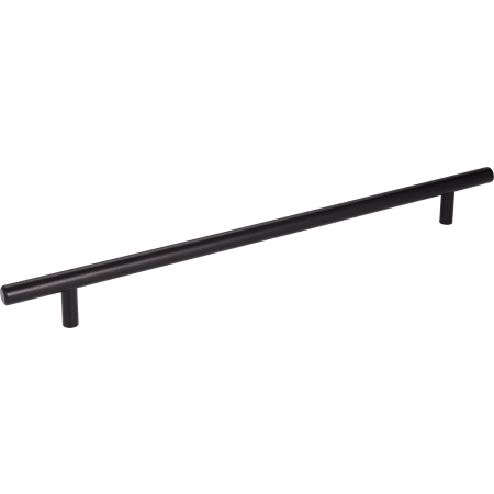 Elements Naples 11-5/16" (288mm) Center to Center Solid Steel Cabinet Bar Handle / Drawer Bar Pull with Mounting Hardware Matte Black