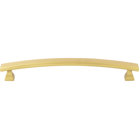 Elements Hadly 6-5/16" (160mm) Center to Center Curved Square Bar Cabinet Handle / Drawer Pull Brushed Gold