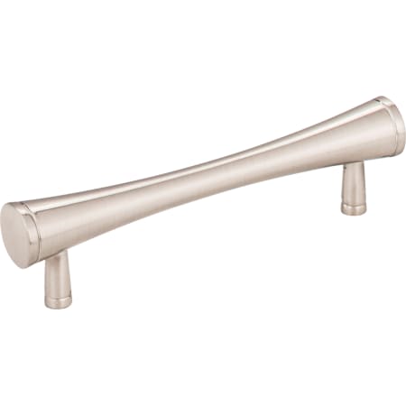 Elements Sedona 3-3/4" (96mm) Center to Center 4-3/4" Long Contemporary Ergonomic Hourglass Cabinet Handle / Drawer Pull Satin Nickel