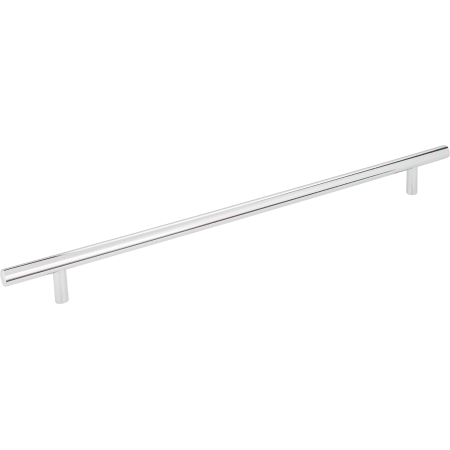 Elements Naples 16-3/8" (416mm) Center to Center Solid Steel Cabinet Bar Handle / Drawer Bar Pull with Mounting Hardware Polished Chrome