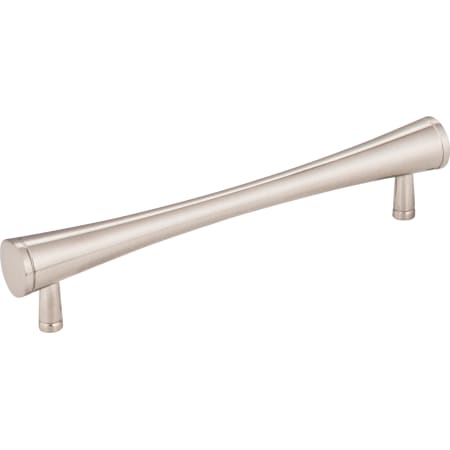 Elements Sedona 5-1/16" (128mm) Center to Center Concave Hourglass Bar Style Cabinet Handle / Drawer Pull Satin Nickel