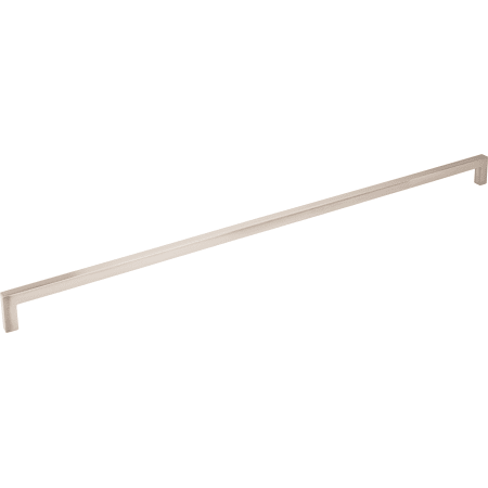 Elements Stanton 17-5/8" (448 mm) Center to Center Modern Square Large Cabinet Handle / Drawer Pull Satin Nickel