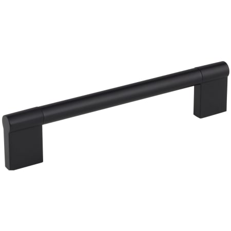 Elements Knox Bulk Pack of (10) - 6-5/1" (160mm) Center to Center Cabinet Handles / Drawer Pulls with 1" Hand Clearance Matte Black